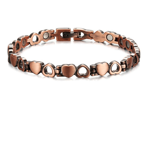 Pulsera de cobre para hombres y mujeres especiales para artritis y vida sana