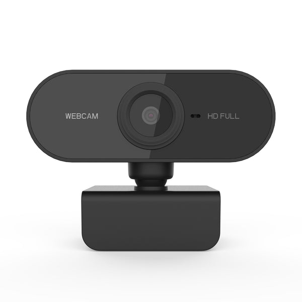 Webcam 1080P Full HD, cámara Web con micrófono incorporado.